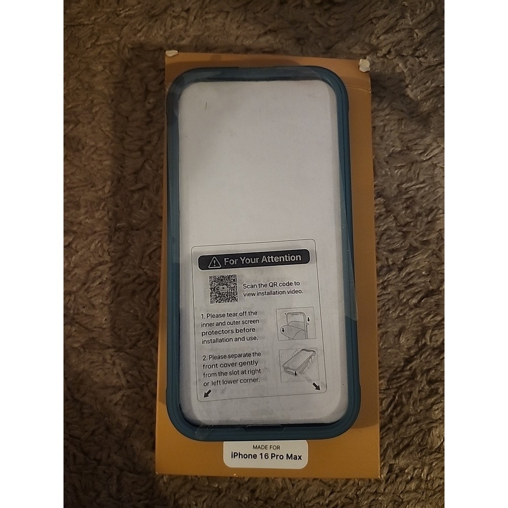 MIRACASE  Case for Iphone 16 Pro Max Green, New, Open Box